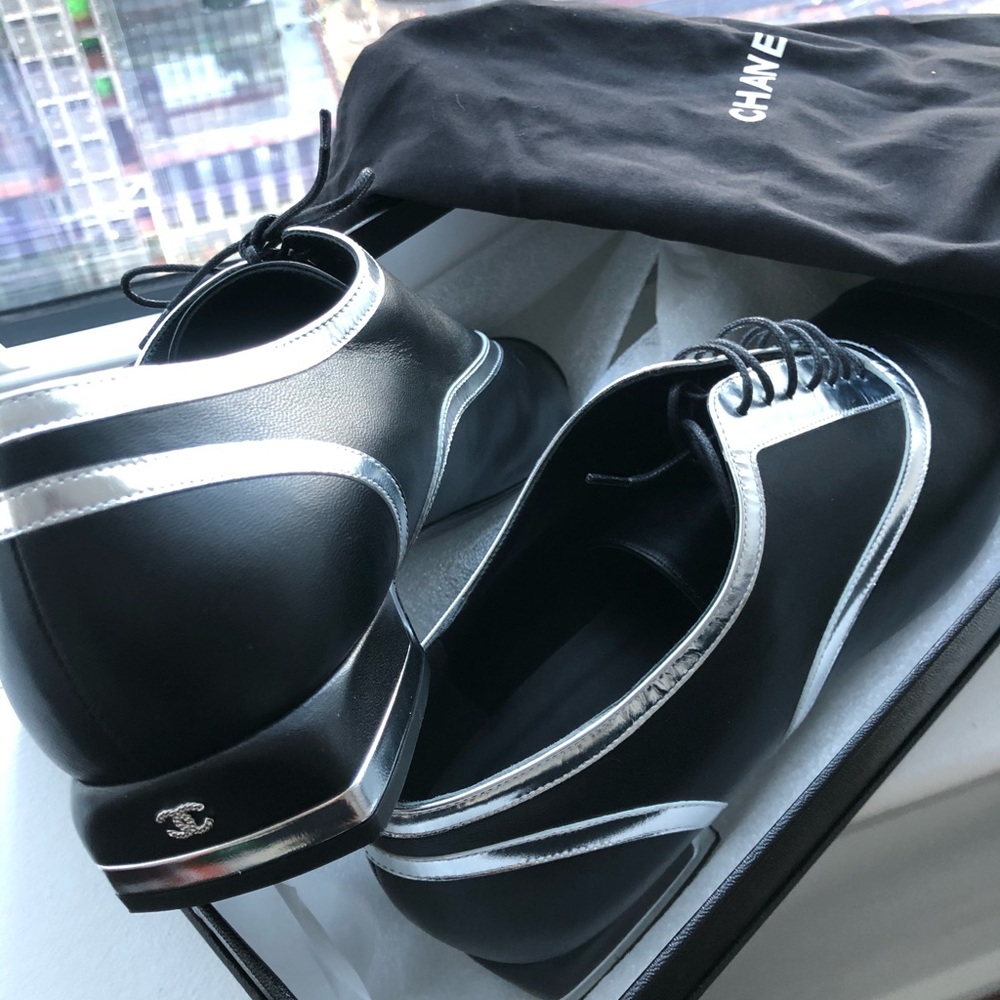 BRAND NEW CHANEL LAMBSKIN SHOES